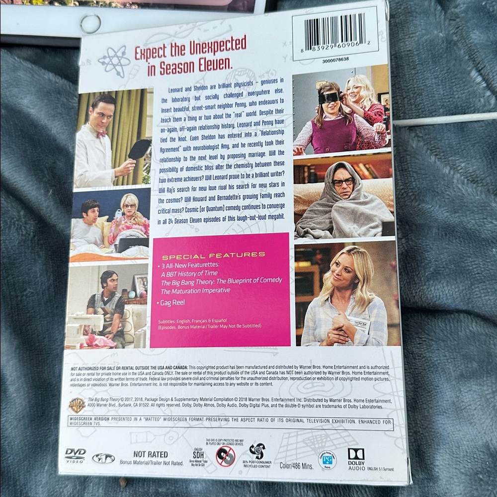 The Big Bang Theory Season 11 DVD - Picture 2 of 7